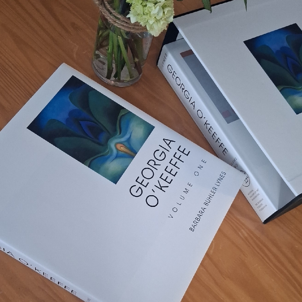 Georgia O'Keeffe Volume One Art Book - 2 Volumes